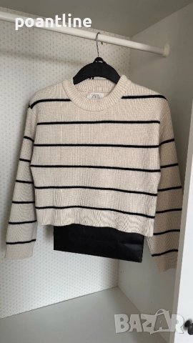 НОВ МОДЕЛ! ZARA плетен пуловер 
