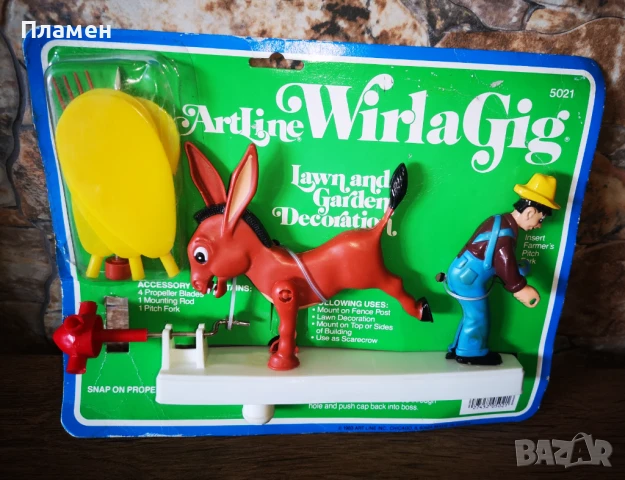 Ретро играчка вертопоказател от 1983 г