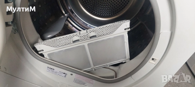 Сушилня Термопомпа AEG 7кг. А+, снимка 4 - Сушилни - 52578803