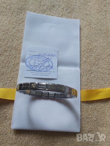 Гривна с позлатена четирилистна детелина, снимка 7 - Сватбени аксесоари - 42272096