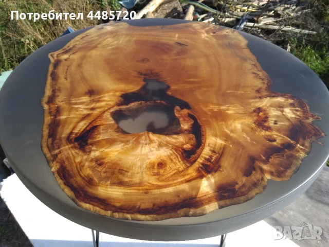 Маси и плотове от епоксидна смола и масивна дървесина, снимка 4 - Маси - 51099588