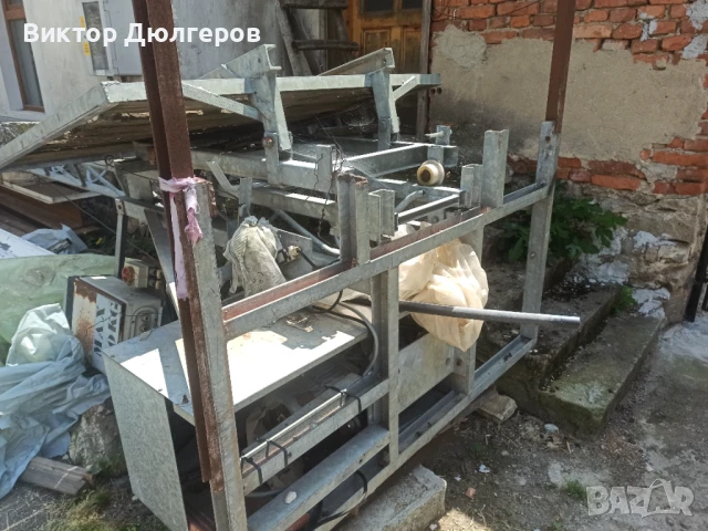 Мобилен Хаспел колесар (стъллба) товар до 100кг, снимка 3 - Подемници - 50606898