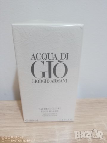 Мъжки парфюм Acqua Di Giorgio Armani 100 мл., снимка 1 - Мъжки парфюми - 40537746