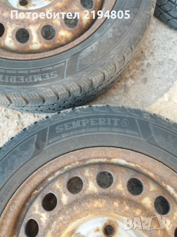  ДЖАНТИ С ГУМИ ЗА VW 195/60/16 C, снимка 2 - Гуми и джанти - 53869064