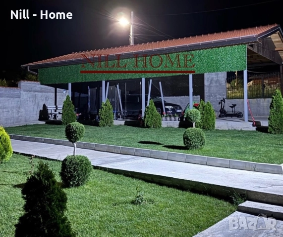 Поцинкована мрежа с декорация ( ИЗКУСТВЕНА ТРЕВА ) 4 мм тел. 40 мм. Око, снимка 5 - Огради и мрежи - 52303785