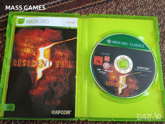 Resident Evil 5 Xbox 360, снимка 2 - Игри за Xbox - 55915242