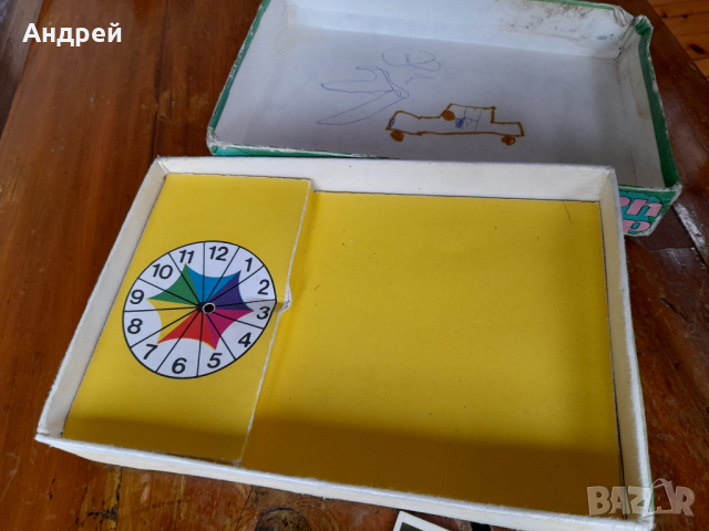 Стара Детска игра Аз уча часовете, снимка 3 - Други ценни предмети - 44673347