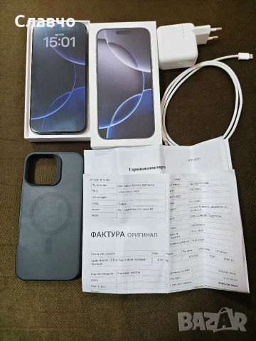 iPhone 16 Pro Max 256Gb като нов с гаранция