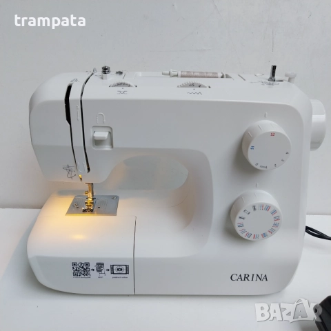 НАЙ ДОБРАТА ОФЕРТА Шевна машина CARINA + Транспортен куфар/чанта , снимка 2 - Шевни машини - 52675159
