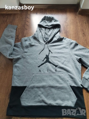 NIKE JORDAN - страхотно мъко горнище КАТО НОВО ХЛ, снимка 8 - Спортни дрехи, екипи - 53622840