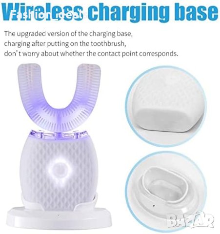 Нов Комплект за избелване на зъби с Ултразвукова автоматична четка Хигиена Поддръжка, снимка 6 - Други - 41951687