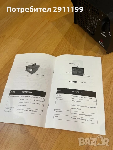 Йонизатор / озонатор Tossi, снимка 8 - Овлажнители и пречистватели за въздух - 50738009