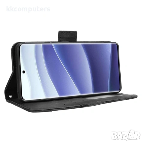 Кожен Калъф Портфейл за Xiaomi Redmi Note 14 Pro+ 5G / Note 14 Pro 5G / Poco X7 5G - Множество Слото, снимка 8 - Резервни части за телефони - 53538073