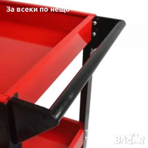 Количка за инструменти с 3 рафта и поставка за отвертки Mar-Pol, снимка 3 - Отвертки - 50350876