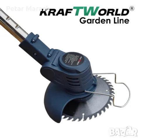 Акумулаторен сет 3в1: Тример, Ножица и Резачка 15 и 20см шини, допълнителни приставки и резервен нож, снимка 3 - Други инструменти - 50357862