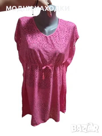 Неонова Плажна Рокля, снимка 2 - Рокли - 50411082