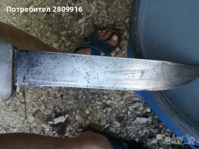 Стар ловен нож , снимка 3 - Ножове - 41495917
