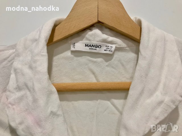 Семпла дамска риза MANGO, снимка 2 - Ризи - 35941913