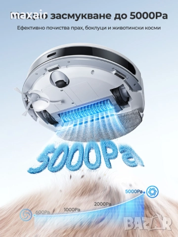 Прахосмукачка робот Honiture T10*Безплатна доставка*Гаранция 2 години, снимка 6 - Прахосмукачки - 52019221