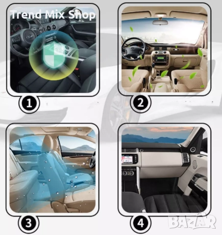 Сенници за странични, задни стъкла на автомобил - 2 броя универсални , снимка 2 - Аксесоари и консумативи - 51517694