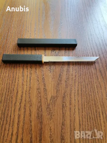 ножове от цяло пърче метал с кожени калъфи , снимка 12 - Ножове - 47814466