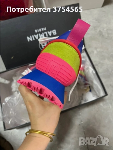 Balmain дамски сникърси, снимка 4 - Дамски ежедневни обувки - 52286078