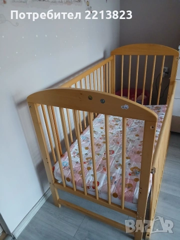 Детско легло и кошара плюс матрак , снимка 3 - Кошарки - 53033418