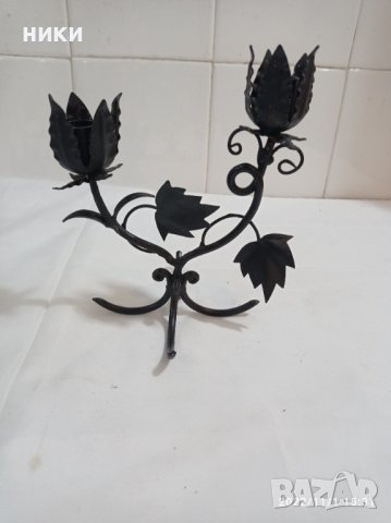 свещник метален 719, снимка 1