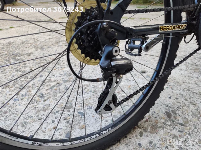 Велосипед Bergamont Bergamonster 26" – Запазен, с преден амортисьор и скорости Shimano, снимка 11 - Велосипеди - 55953095