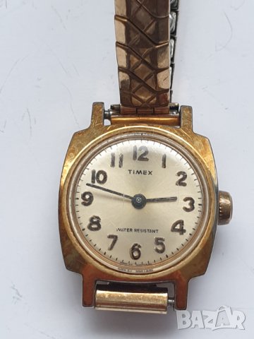 Дамски позлатен механичен часовник Timex, снимка 4 - Дамски - 40939760