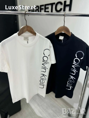 GUCCI 🫟 CALVIN KLEIN 🫟 ARMANI 🫟TOP MODEL 🫟Мъжки Тениски , снимка 4 - Тениски - 53726010