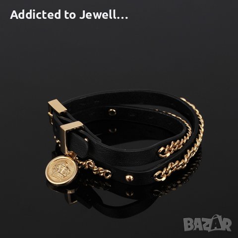 Juicy Couture - кожена гривна, снимка 3 - Гривни - 39684962