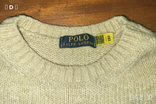 Ralph Lauren Bear пуловер L, снимка 5 - Блузи с дълъг ръкав и пуловери - 53508094