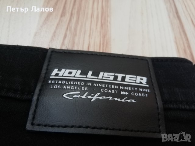 Нова Цена Hollister НОВИ дънки мъжки черни 32/32, снимка 10 - Дънки - 42125929