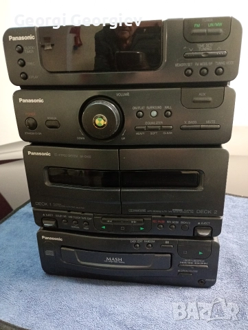 Мини уредба Техникс за части!, снимка 3 - Аудиосистеми - 52617581