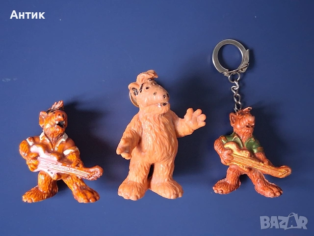 ЛОТ Стари Фигурки Ключодържател АЛФ Мики Маус , снимка 3 - Колекции - 53845309