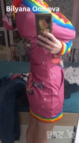 Туника / рокля с качулка Bad Inka - българска фирма и производство, снимка 7 - Туники - 53459167