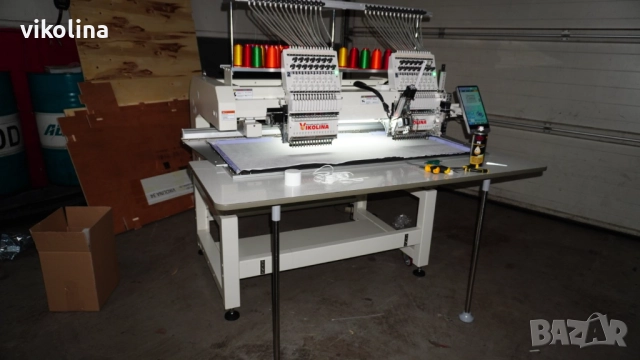 Бродировъчна машина Двуглава 600 мм. х 500 мм., снимка 3 - Други машини и части - 52940071