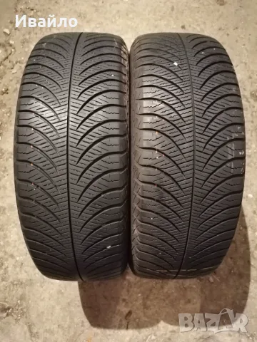 Продавам 2 броя зимни гуми 185.60.15 на 1 сезон дот 2021 Goodyear 
