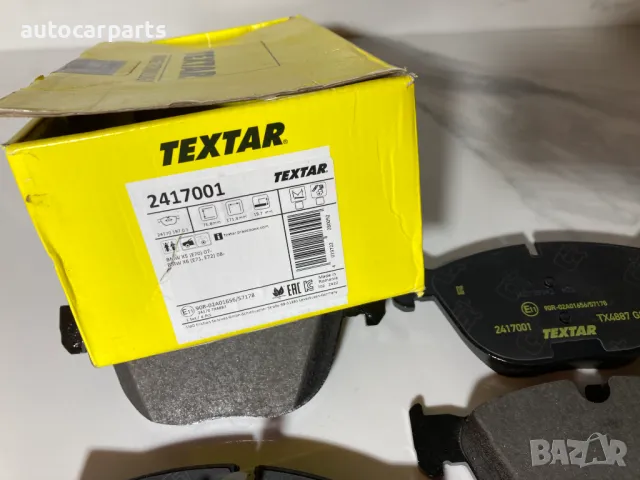Спирачни накладки TEXTAR за БМВ Х5 и Х6 / BMW X5, X6, снимка 3 - Части - 48317267