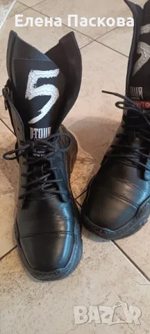 Дамски боти естествена кожа , снимка 4 - Дамски боти - 48205821