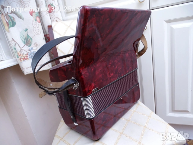 Акордеон Велтмайстер 40 баса , снимка 5 - Акордеони - 53771723