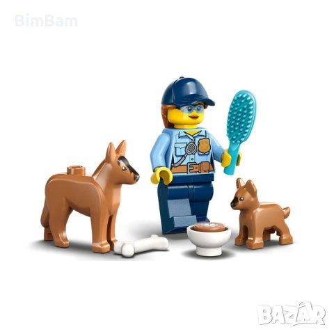Конструктор LEGO® CITY 60369 - Мобилна школа за полицейски кучета / 197, снимка 4 - Конструктори - 44323589