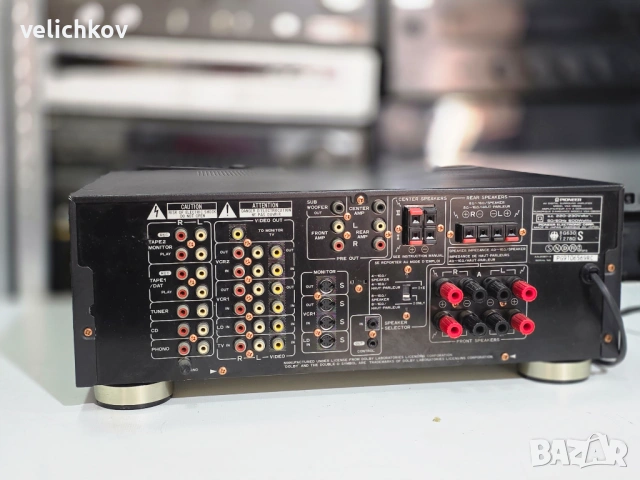💥 Pioneer VSA-D802S – зверски ресийвър за домашно кино! 🔊🎬, снимка 5 - Ресийвъри, усилватели, смесителни пултове - 53807346