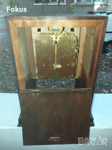 СТАР НЕМСКИ КАМИНЕН ЧАСОВНИК -WURTTEMBERG- КОЛЕКЦИОНЕРСКИ, снимка 3 - Антикварни и старинни предмети - 53512583