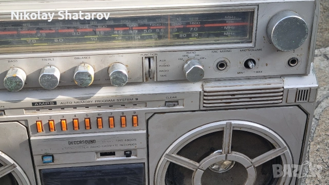 Стар касетофон , снимка 4 - Радиокасетофони, транзистори - 53673544