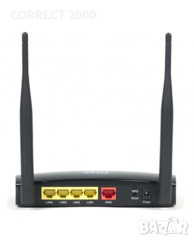 WI-FI рутер ZTE до 300 Mbps, снимка 2 - Рутери - 42299189