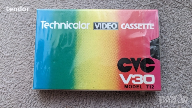 CVC V30 Technicolor VIDEO CASSETTE, снимка 4 - Плейъри, домашно кино, прожектори - 51471405