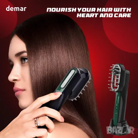 BIOESTHE Мултифункционално устройство,Гребен за растеж на косата,масаж, снимка 2 - Други - 49495504