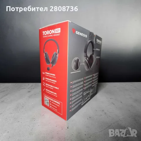 Слушалки Genesis TORON 301, снимка 3 - Слушалки за компютър - 55728536